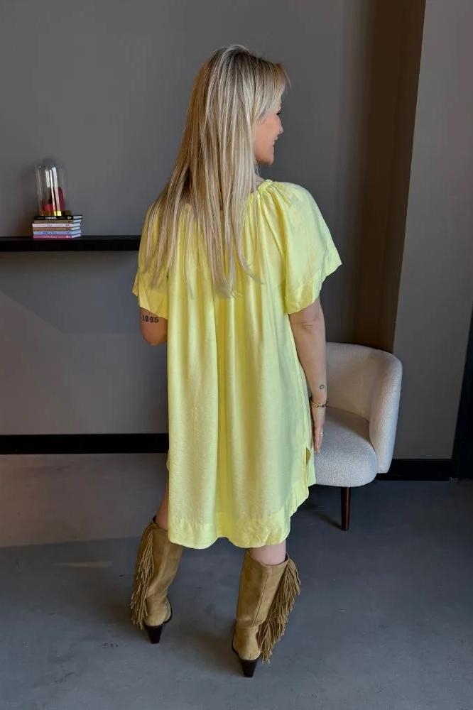 SONIA OFFSH DRESS 10847 YELLOW